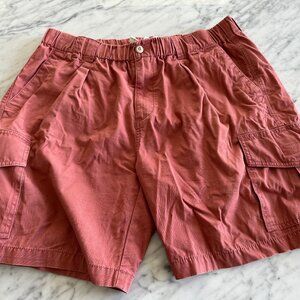 Tommy Bahama Relax Men's L Cargo Shorts w/Elastic Waistband & Draw String